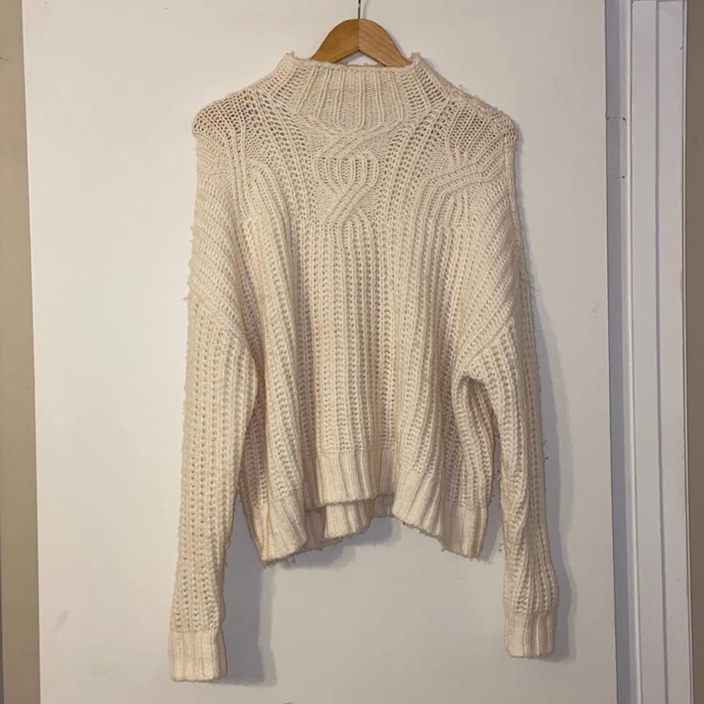 Women’s mock neck sweater